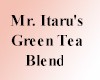 Mr. Itaru's Green Tea Blend (feuilles de th�)