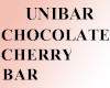 UNIBAR : Barre au Chocolat et Cerises (12 par bo�te) -- NOUVEAU