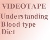 Understanding the Blood Type Diet (Video-cassette en anglais)